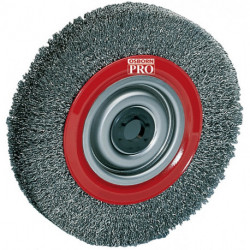Brosse plate D. 100 mm épaisseur de fil 0,3 mm acier 28 mm 8000 min-¹ OSBORN