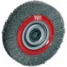 Brosse plate D. 125 mm épaisseur de fil 03 mm acier 30 mm 6000 min-¹ OSBORN