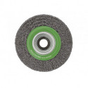 Brosse plate D. 178 mm épaisseur de fil 03 mm VA 32 mm 6000 min-¹ OSBORN