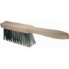 Balayette en fils d'acier longueur 310 mm acier moulé 4 rangées OSBORN
