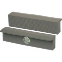 Mâchoire d'étau de protection pour largeur de mâchoire 120 mm avec cannelure pol