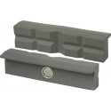 Mâchoire d'étau de protection pour largeur de mâchoire 120 mm avec prismes polyu