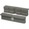 Mâchoire d'étau de protection pour largeur de mâchoire 120 mm avec prismes polyu