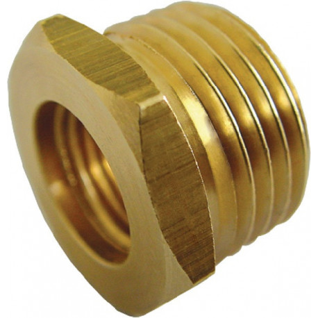 Mamelon de réduction laiton filetage extérieur G 3/4 po. filetage intérieur G 1/ (Par 10)