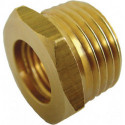 Mamelon de réduction laiton filetage extérieur G 1/2 po. filetage intérieur G 1/ (Par 10)