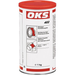 Graisse ht. perform. de paliers à roul. 402 beige 1 kg boîte OKS (Par 10)