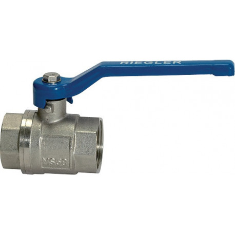Robinet à boisseau en laiton VALUE LINE 5961 mm G 2 po. intérieur/intérieur DN