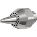 Buse ronde Serie 22 filetage extérieur aluminium longueur 41 mm D. extérieur 13 mm RIEGLER