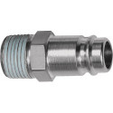 Mamelon acier trempé/ fiche DN 10 filetage extérieur R 1/4 po. RIEGLER (Par 10)