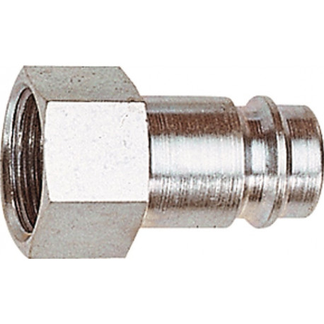 Mamelon acier trempé/ fiche DN 10 filetage intérieur G 3/4 RIEGLER (Par 10)