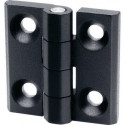 Charnière GN 237 hauteur 40 mm largeur 40 mm épaisseur 2 mm zinc-moulé sous pres (Par 10)