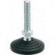 Pied articulé en plastique GN 344 D. 1 100 mm, D. 2 M 16 mm L. 1 138 mm l3 24 mm GANTER