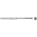 Fixation universelle pour cadres MFR SB 8-120 TX raccord de fonçage avec vis tor (Par 50)