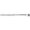 Fixation universelle pour cadres MFR SB 8-120 TX raccord de fonçage avec vis tor (Par 50)