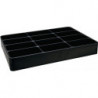 Embout LOGS 133 H48xl338xP238 mm plastique noir 12 fois (Par 6)