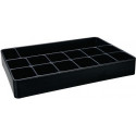 Embout LOGS 134 H48xl338xP238 mm plastique noir 14 fois (Par 6)