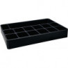 Embout LOGS 134 H48xl338xP238 mm plastique noir 14 fois (Par 6)