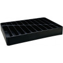 Embout LOGS 137 H48xl338xP238 mm plastique noir 20 fois (Par 6)