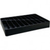 Embout LOGS 137 H48xl338xP238 mm plastique noir 20 fois (Par 6)