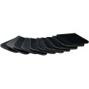 Embout LOGS 138 H40xl50 mm noir (Par 10)