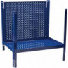 Élément d’étagère LOGS 30 H520xl540xP390 mm bleu RAL 5022 paroi arrière tôle perfor. 2 tablettes