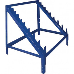 Éléments rapportés pour tiges filetées LOGS 60 H600xl540xP390 mm bleu RAL 5022