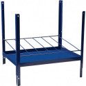 Élément d’étagère LOGS 170 H520xl540xP390 mm bleu RAL 5022 6 rangées approprié pour cartouches