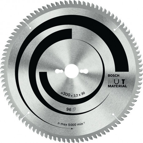 Lame pour scie circulaire Ext 254mm Z.60 HLTCG Percage 30mm Larg coupe.3,2mm HM BOSCH