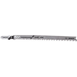 Lame de scie sauteuse T 345 XF Progressor for Wood and Metal longueur 132 mm pas