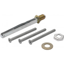 Kit de fixation porte K/G Broche de profil 3310 Garniture de poignée 9x100mm 67-72mm HOPPE