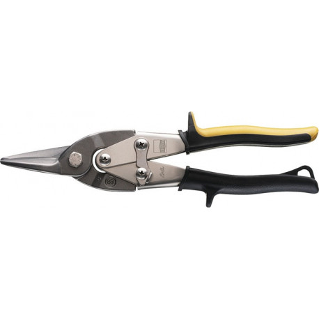 Cisaille à chantourner D16 longueur 240 mm droit acier max. 12 mm acier inoxyda