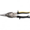 Cisaille à chantourner D16 longueur 240 mm droit acier max. 12 mm acier inoxyda