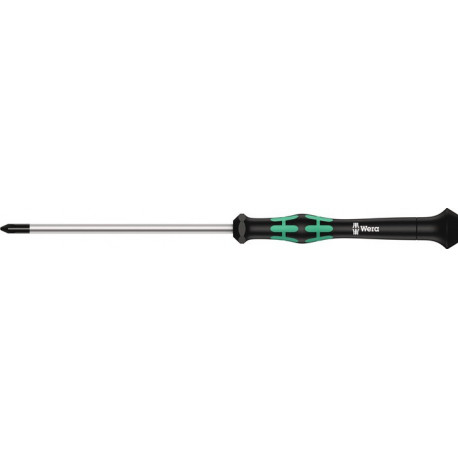 Tournevis précision pour l'électronique 2050 PH 0 longueur des lames 40 mm WERA