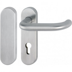 Set poignée porte Paris FS-E138/353KH inox F69 -/D pour TS 40-65mm PZ/bl.