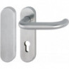 Set poignée porte Paris FS-E138/353KH inox F69 -/D pour TS 40-65mm PZ/bl.