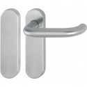 Set poignée porte Paris FS-E138/353KH inox F69 -/D pour TS 40-65mm UG/bl.