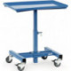 Servante d'atelier surface de chargement L605xl405 mm hauteur réglable 524-774 mm bleu brill., RAL 5007 mobile FETRA