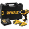 Perceuse sans fil DCD 708 D2T 18 V 2 Ah 1,5-13 mm DEWALT