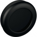 Poignée à encastrer 538 MLB PA ma 90 noir profond L.75mm B.75mm HEWI
