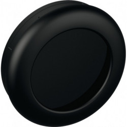 Poignée à encastrer 538 MLB PA ma 90 noir profond L.90mm B.90mm HEWI