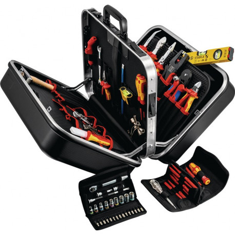 Assortiment d'outils BIG Twin électrique 63 pièces fourni avec coffret de transp
