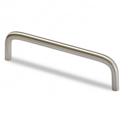 Poignée de meuble Avenio Acier Optik brossé 288mm D.10mm HETTICH