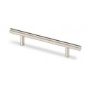 Poignée de meuble Salvia VA Inox brossé 128mm D.10mm HETTICH