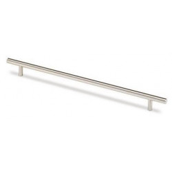 Poignée de meuble Salvia VA Inox brossé 384mm D.10mm HETTICH