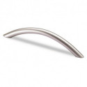 Poignée de meuble Nicia Acier chromé mat 160mm D.10mm HETTICH