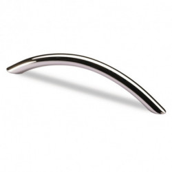 Poignée de meuble Nicia acier chromé poli 192 mm Ø 10 mm HETTICH