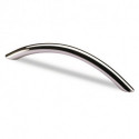Poignée de meuble Nicia acier chromé poli 192 mm Ø 10 mm HETTICH