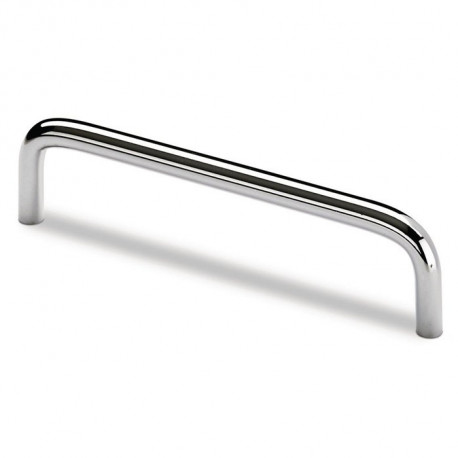 Poignée meuble Avenio Acier chromé poli 96mm D.10mm HETTICH