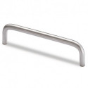 Poignée meuble Avenio Acier nickelé mat 96mm D.8mm HETTICH