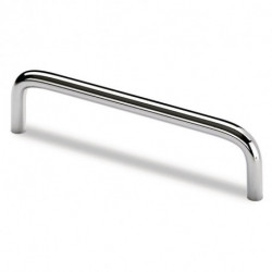 Poignée meuble Avenio Acier chromé poli 64mm D.8mm HETTICH